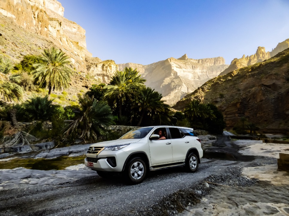 Expedice Omán - s offroadem ve vádí
